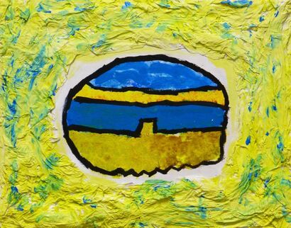 Luce sulla Terra - a Paint Artowrk by alessandra Venier